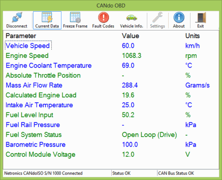 CANdo Demo. - CANdo OBD